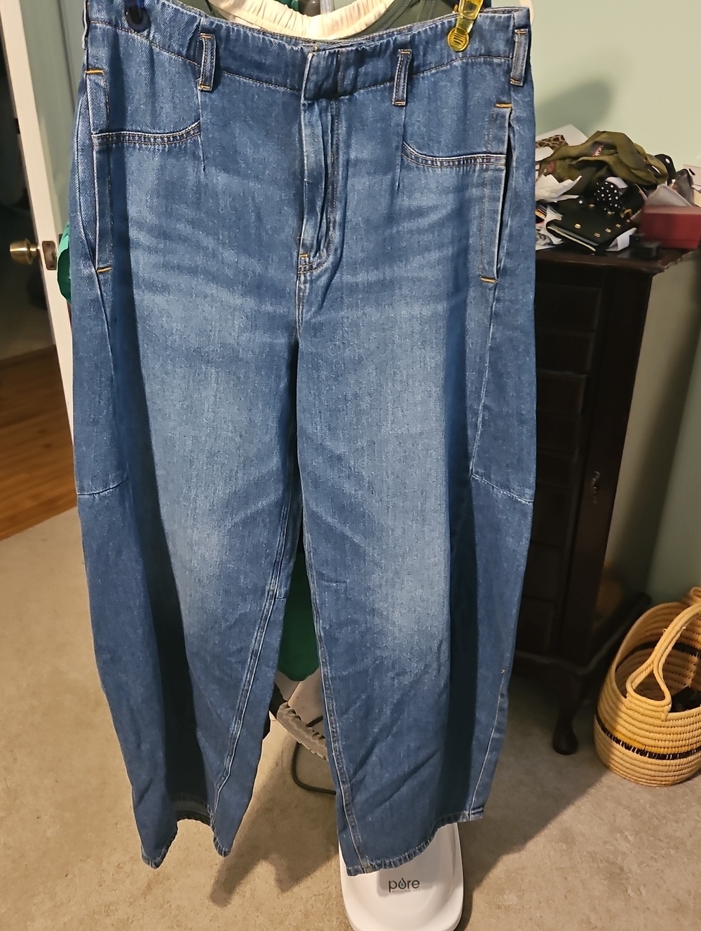 Anthropology Womens Pilcro Blue Denim Jeans